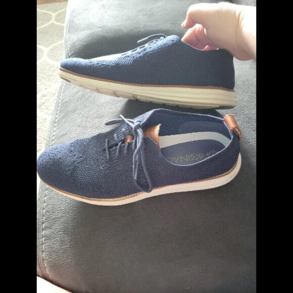 Men's size 11 Cole Haan blue shoes - Picture 6 of 8